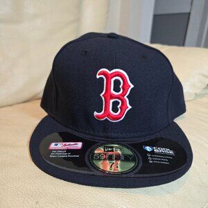 Boston Red Sox New Era Fitted Hat Mens Black On-Field 59FIFTY ALL SIZES